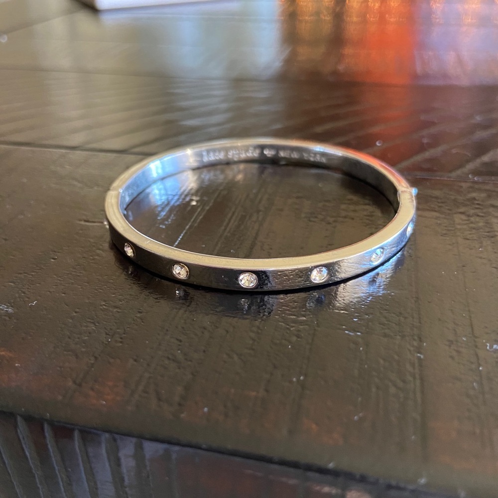 Kate Spade Set in Stone hinged bracelet
